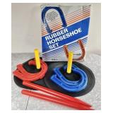 Champion rubber horseshoe set