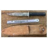 Imperial fixed blade knife with sheath