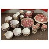 Set of Asian china
