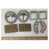 4 sets of shoe clips