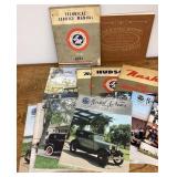 Auto magazines and manuals