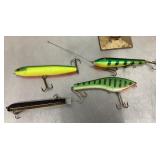 4 fishing lures