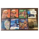 8 sealed stamp collecting kits