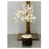 Quartz crystal gem tree