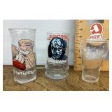 E.T., Star Trek III, and Coke glasses