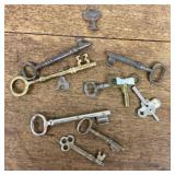 Skeleton keys and clock keys