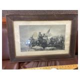 Washington Crossing the Delaware lithograph