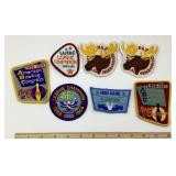 Bowling and Loyal Order of Moose patches