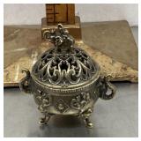 Mini elephant incense burner