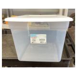 Sterilite tote with lid