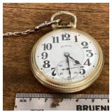 Illinois Watch Company gold filled pocket watch