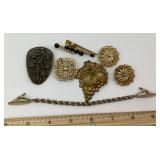 Sweater guard and dress & scarf clips