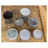 Aluminum souvenir collapsible cups