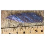 Modern made Jasper spearpoint or dagger