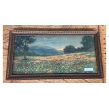 Framed R. Atkinson Fox art print