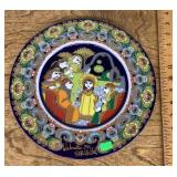 1981 Bjorn Wiinblad Christmas plate
