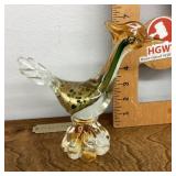 Murano glass rooster