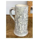 Ceramic beer stein