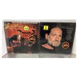 2 Willie Nelson LPs in shrink