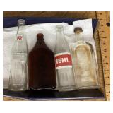 4 old bottles