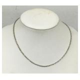 Sterling silver necklace