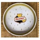 Metal Falstaff beer tray