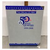 50 state quarters book --filled