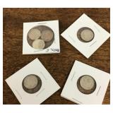 6 pre-1964 silver dimes