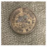 Civil War token --Oliver Boutwell,Troy, NY