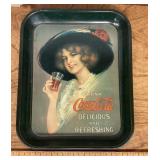 Metal Coca-Cola tray