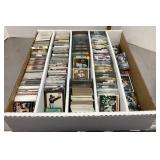 Box of football cards