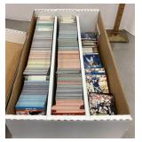 Box of football cards