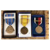 3 military medals