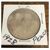 1928 Peace dollar