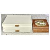 2 jewelry boxes