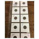 10 Indianhead cents