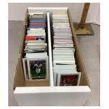 Box of football cards