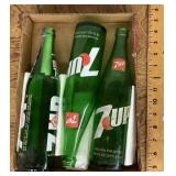 3 7Up bottles