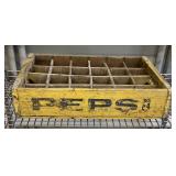 Wood Pepsi bottle crate
