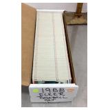 1988 Fleer Baseball card set --near complete