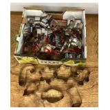 Box of cookie cutters