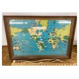 World Time map