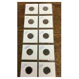 10 Indianhead cents