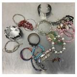 Costume jewelry bracelets