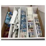 Box of baseball cards