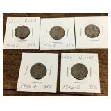 5 war nickels