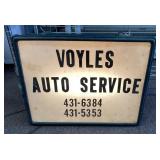 Auto Service light 17x22