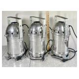 3 American DJ aluminum can stage lights PAR-56
