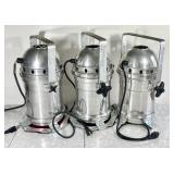 3 American DJ aluminum can stage lights PAR-56
