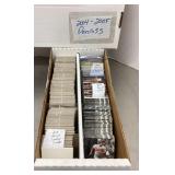 Box of Donruss baseball cards